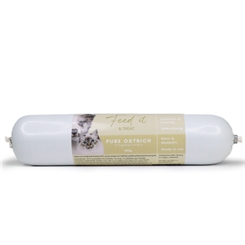 Feedit & Treat Pure Ostrich 800g - Pølse